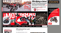 Desktop Screenshot of motorrad.se